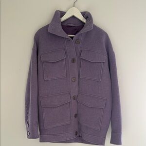Gorgeous Minimalist Wool Jacket XS S 2 4